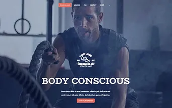 Preview: Personal Trainer-website
